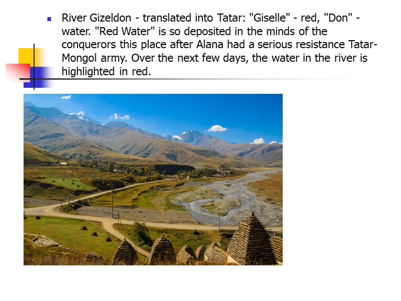 River Gizeldon - translated into Tatar: 